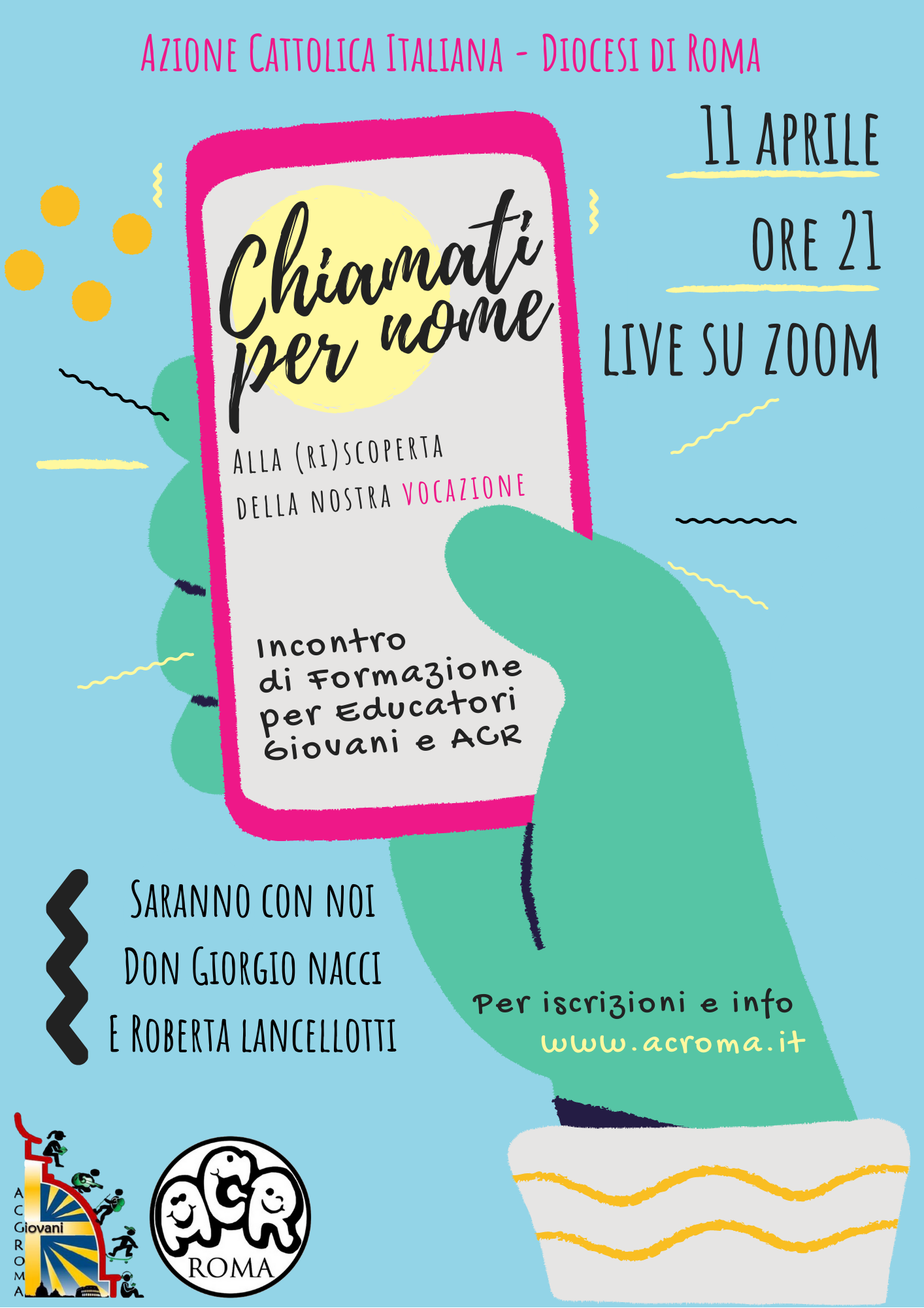 ChiamaTi per nome – Incontro di formazione per Educatori Giovani e ACR